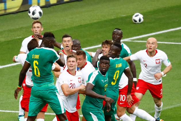 Futbols, Pasaules kauss 2018: Polija - Senegāla - 2