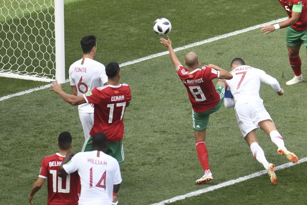 Futbols, Pasaules kauss 2018: Portugāle - Maroka - 1