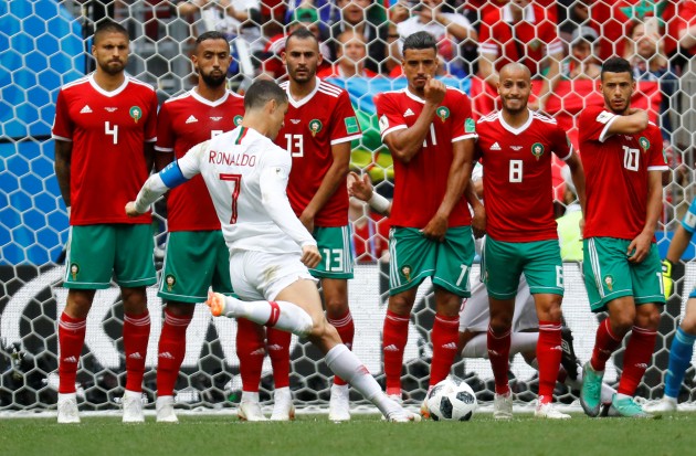 Futbols, Pasaules kauss 2018: Portugāle - Maroka - 4