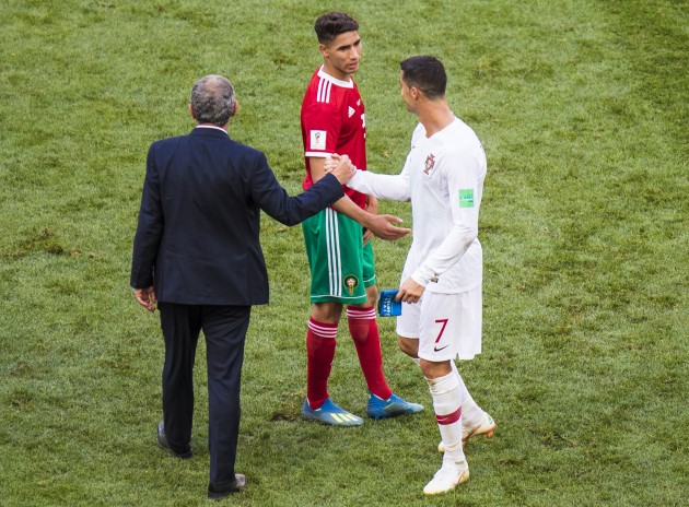 Futbols, Pasaules kauss 2018: Portugāle - Maroka - 10