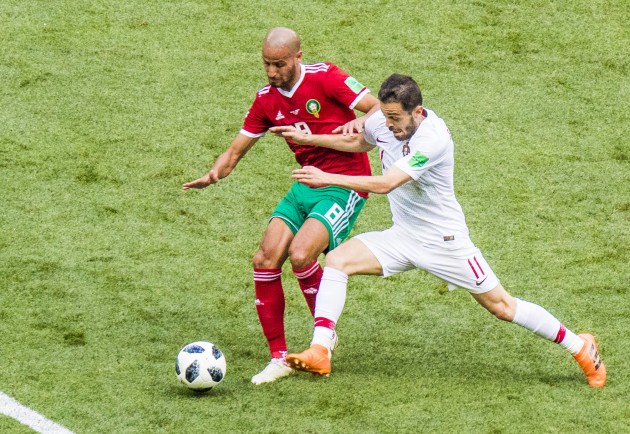 Futbols, Pasaules kauss 2018: Portugāle - Maroka - 59