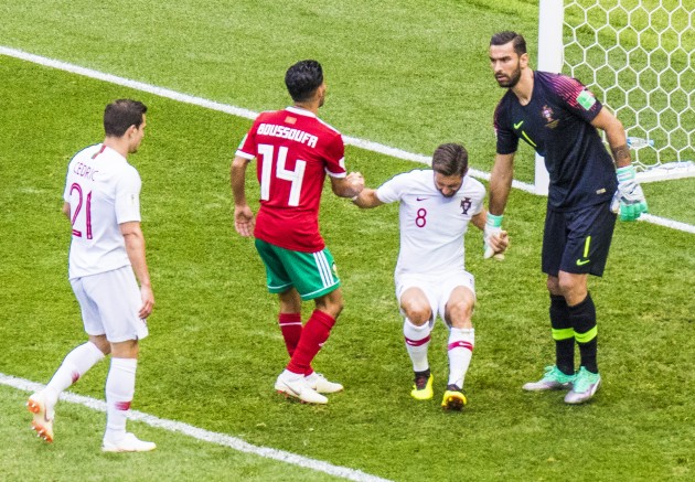 Futbols, Pasaules kauss 2018: Portugāle - Maroka - 65