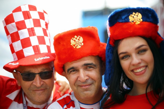Futbols fans Pasaules kauss Krievija. Meitenes - 7