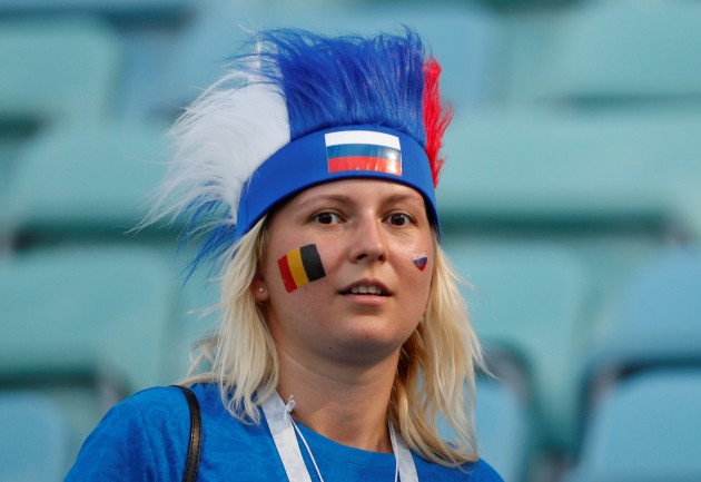 Futbols fans Pasaules kauss Krievija. Meitenes - 15
