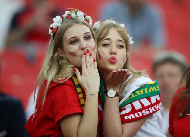 Futbols fans Pasaules kauss Krievija. Meitenes - 105