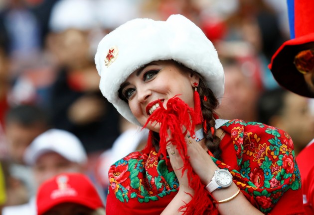 Futbols fans Pasaules kauss Krievija. Meitenes - 109