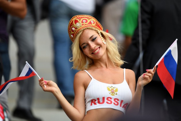 Futbols fans Pasaules kauss Krievija. Meitenes - 119