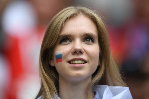 Futbols fans Pasaules kauss Krievija. Meitenes - 128