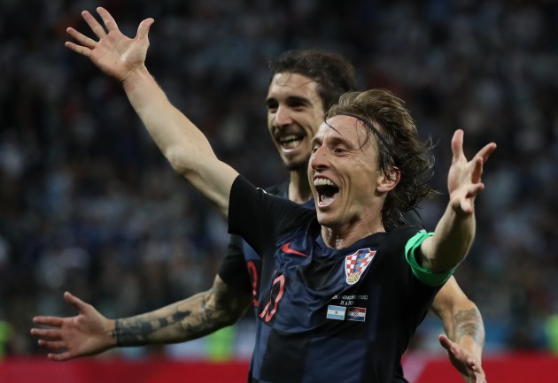 Futbols, Pasaules kauss 2018: Argentīna - Horvātija - 6