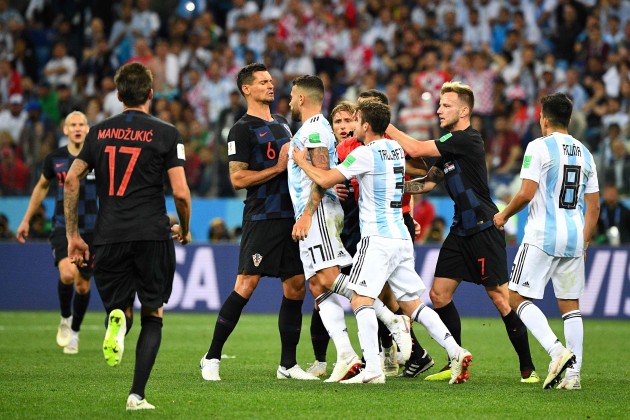 Futbols, Pasaules kauss 2018: Argentīna - Horvātija - 8