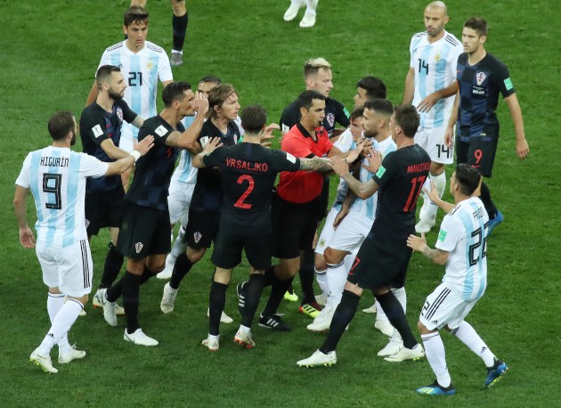 Futbols, Pasaules kauss 2018: Argentīna - Horvātija - 9