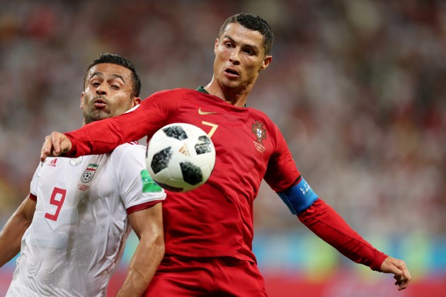 Futbols, Pasaules kauss 2018: Irāna - Portugāle - 5