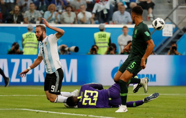 Futbols, pasaules kauss: Nigērija - Argentīna