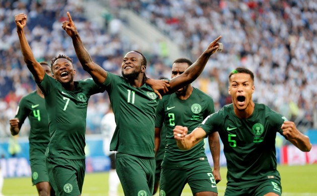 Futbols, pasaules kauss: Nigērija - Argentīna