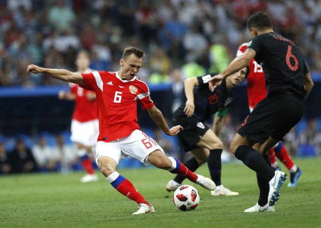 Futbols, Pasaules kauss: Krievijas - Horvātija
