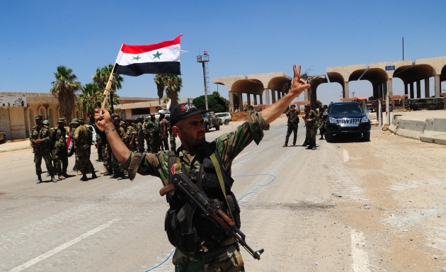Sīrijas spēki pārņem opozīcijas kontrolētos Sīrijas-Jordānijas robežpunktus - 8