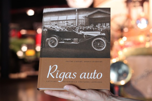 Rīgas Motormuzejs izdevis grāmatu "Rīgas auto" par Latvijas automobiļu vēsturi - 1