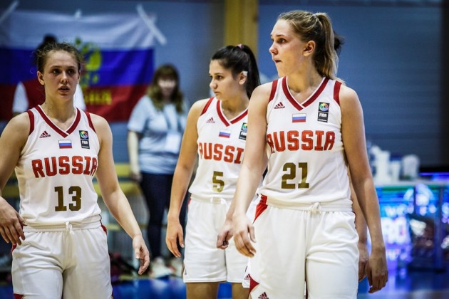 Basketbols, Eiropas U20 čempionāts sievietēm: Latvija - Krievija - 3