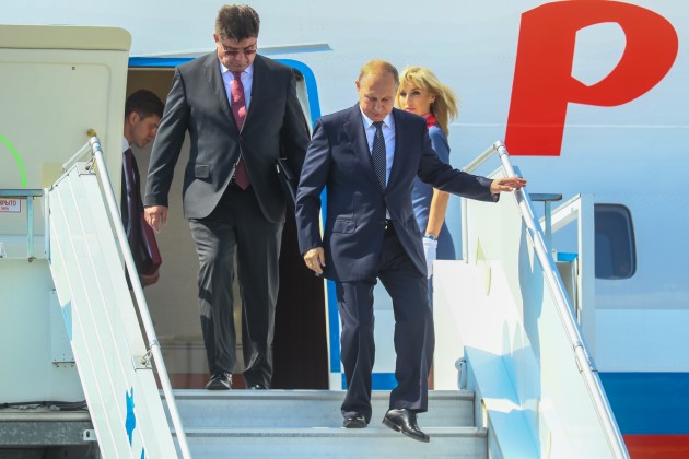 Putins ierodas Helsinkos - 1