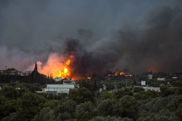 Mežu ugunsgrēki Atēnās - 40