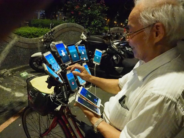 Sirmgalvis - 'Pokemon Go' fans no Taivānas - 15