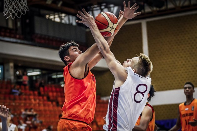 Basketbols, Eiropas U-16 čempionāts puišiem: Latvija - Nīderlande - 15