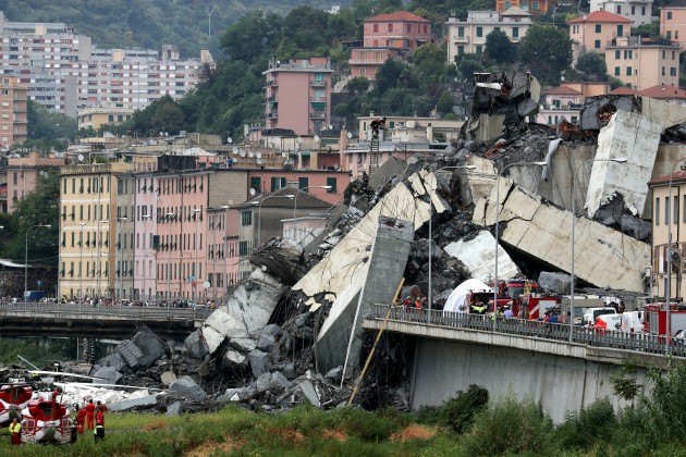 Itālijā sabrucis tilts - 30