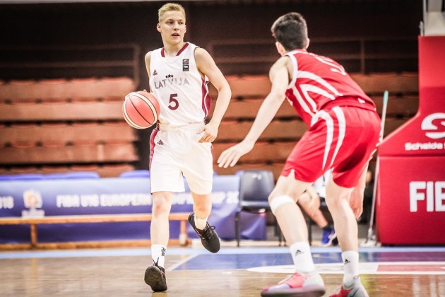 Basketbols, Eiropas U-16 čempionāts puišiem: Latvija - Turcija - 3