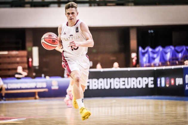 Basketbols, Eiropas U-16 čempionāts puišiem: Latvija - Turcija - 5