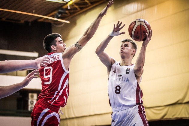 Basketbols, Eiropas U-16 čempionāts puišiem: Latvija - Turcija - 7