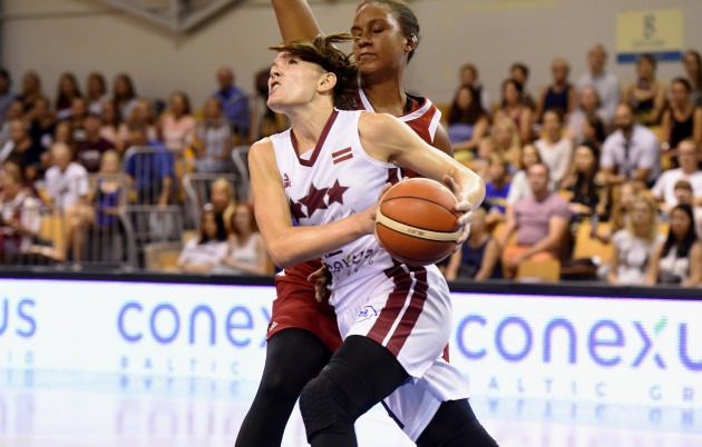 Latvijas sieviešu basketbola izlase saspringtā pārbaudes turnīra spēlē zaudē Krievijai - 21