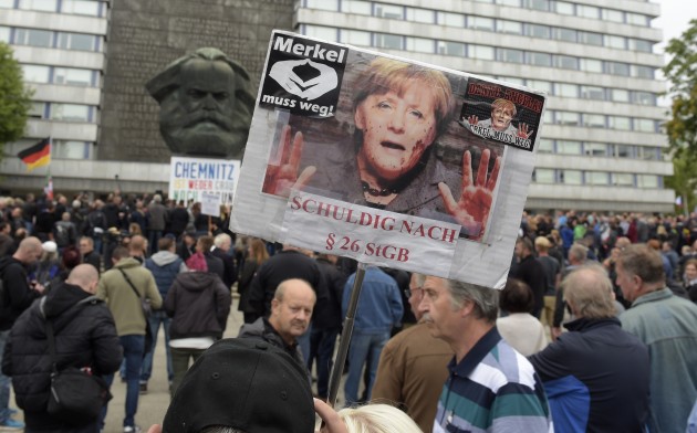 Protests Kemnicā, Vācijā - 13