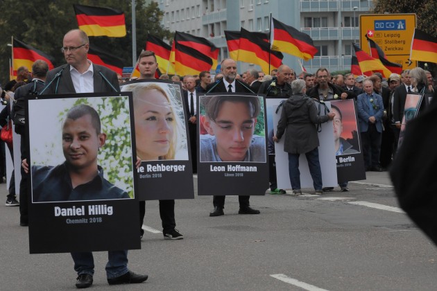 Protests Kemnicā, Vācijā - 20