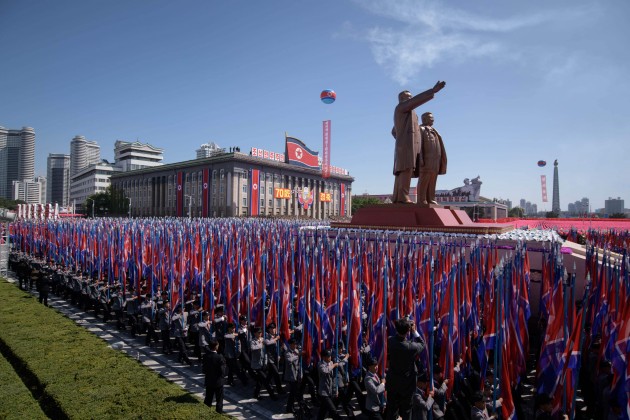 Ziemeļkorejas militārā parāde - 9