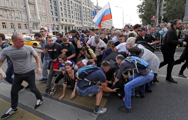 Krievijā protestē pret pensiju sistēmas reformu - 4