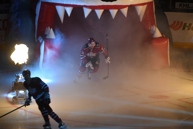 Hokejs, KHL spēle: Rīgas Dinamo - Maskavas Dinamo - 4