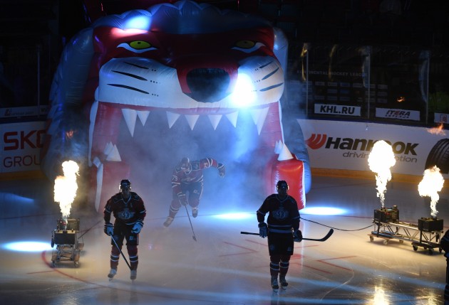 Hokejs, KHL spēle: Rīgas Dinamo - Maskavas Dinamo - 7