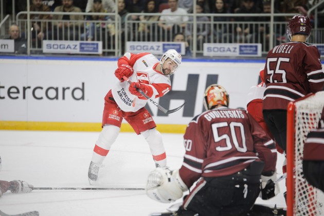 KHL spēle: Rīgas Dinamo - Maskavas Spartak