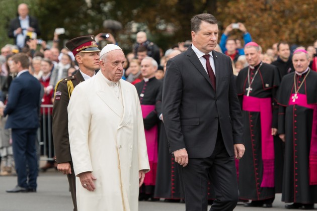 Pāvests Francisks apmeklē Rīgas pili - 10
