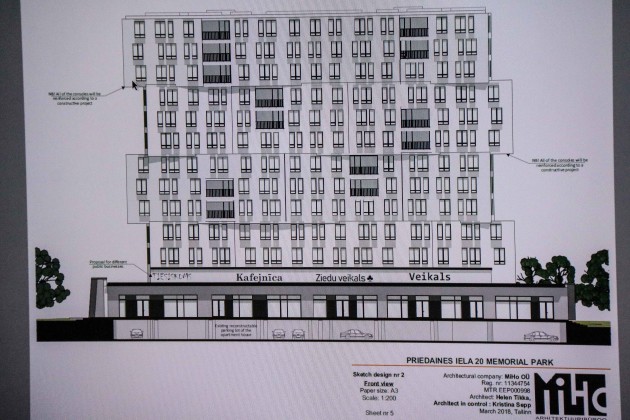 Rīgas domes Vidi degradējošo būvju komisijas sēde par ēku Priedaines ielā 20 - 18