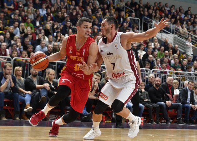 Basketbols, Pasaules kausa atlase: Latvija - Melnkalne - 18
