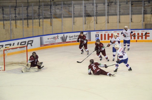 Hokejs, Latvijas U-20 izlase - Norvēģija - 6