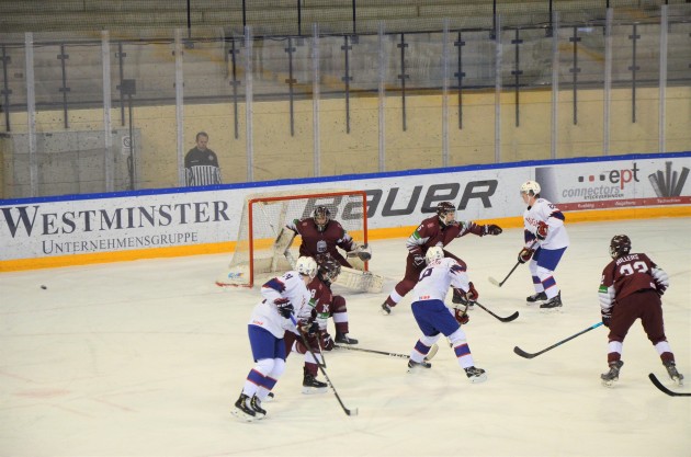 Hokejs, Latvijas U-20 izlase - Norvēģija - 7