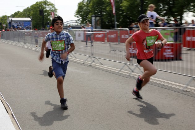 Tet Rīgas maratons: bērnu skrējiens, ģimeņu skrējiens - 75
