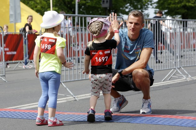 Tet Rīgas maratons: bērnu skrējiens, ģimeņu skrējiens - 96