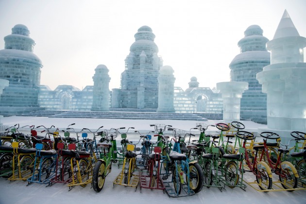 Ledus skulptūru festivāls Ķīnā - 4