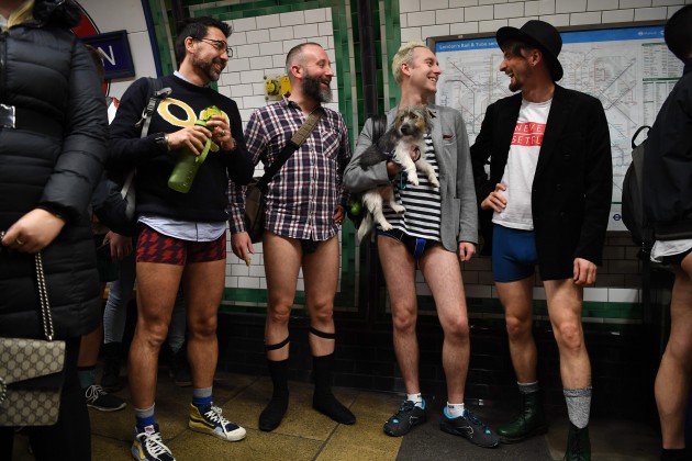 "No Pants Subway Ride" jeb "Diena bez biksēm metro" - 29
