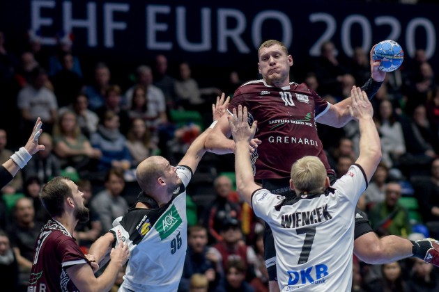 Handbols, Eiropas čempionāts: Latvija - Vācija - 15