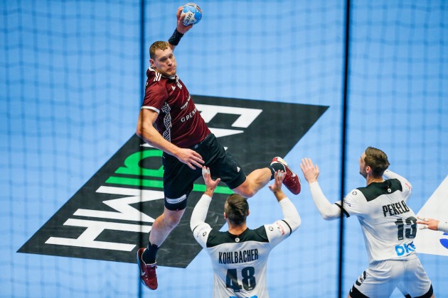 Handbols, Eiropas čempionāts: Latvija - Vācija - 18