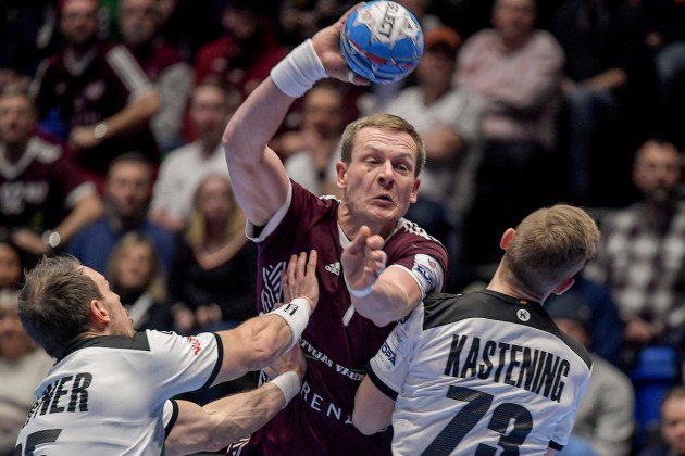 Handbols, Eiropas čempionāts: Latvija - Vācija - 20